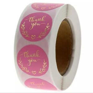 2/$20 brand new 50pcs thank you stickers